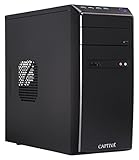 Captiva PC Power Starter R64-121 I AMD R5 5600G I Mainboard A520M I 16GB DDR4 RAM I Radeon Graphics I 500GB M.2 SSD I ohne Windows I Office Personal Computer Business Tower I WLAN I USB