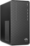 HP Desktop PC, Intel® Core™ i5-14400, 1 TB SSD, 16 GB DDR4 RAM, Intel UHD Grafik, Windows 11 Home, Schwarz