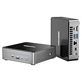 GEEKOM Mini PC, Mini Air12 Mini Desktop PC mit Intel Alder Lake N100(bis zu 3,4GHz), 16GB DDR5 NUC PC 512G SSD Windows 11 Pro Computer, Unterstützung 4K UHD, VESA，WiFi 6, BT 5.2, HDMI